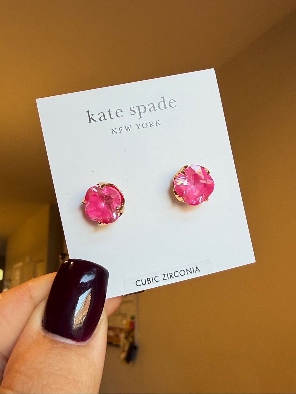 Kate Spade Pink Stud Earrings